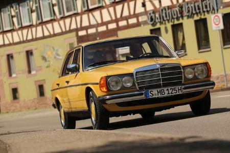 Mercedes E-Klasse - sechs Generationen