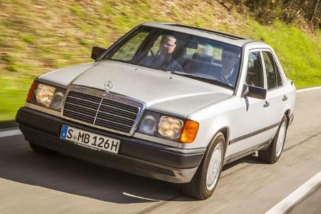 Mercedes E-Klasse - sechs Generationen