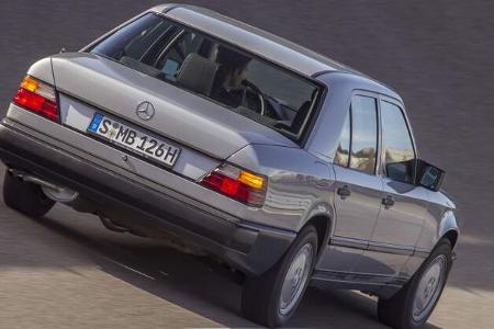 Mercedes E-Klasse - sechs Generationen