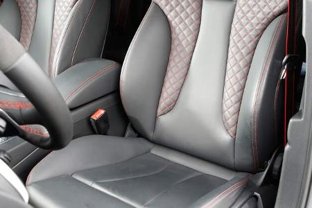 Audi RS 3 Sportback, Fahrersitz