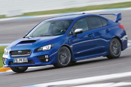 Subaru WRX STI, Seitenansicht