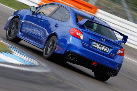 Subaru WRX STI, Heckansicht