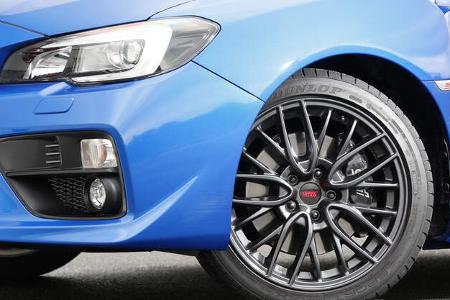 Subaru WRX STI, Rad, Felge