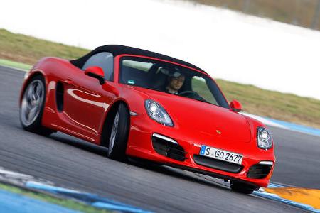 Porsche Boxster, Frontansicht