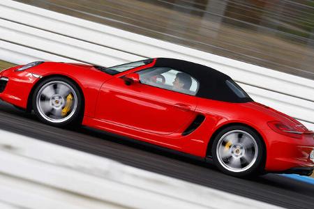 Porsche Boxster, Seitenansicht