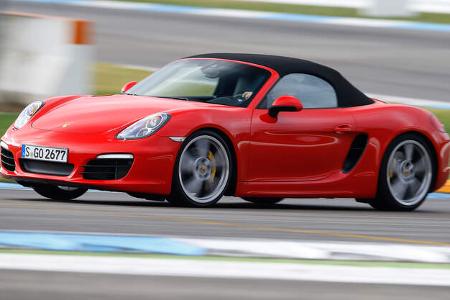 Porsche Boxster, Seitenansicht