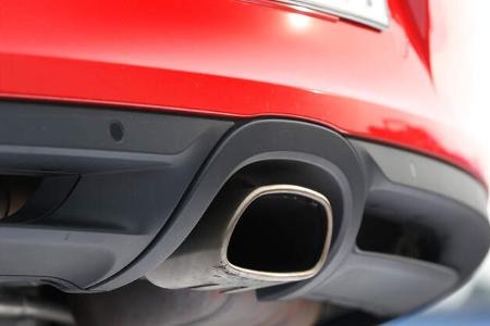 Porsche Boxster, Auspuff