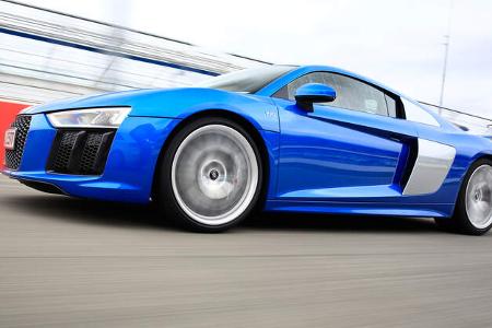 Audi R8 V10, Audi R8 5.2 FSI Quattro, Seitenansicht