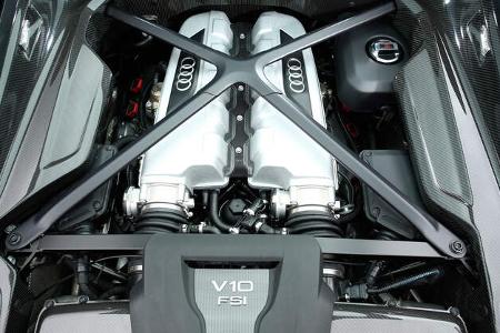 Audi R8 V10, Audi R8 5.2 FSI Quattro, Motor