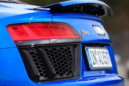 Audi R8 V10, Audi R8 5.2 FSI Quattro, Spoiler