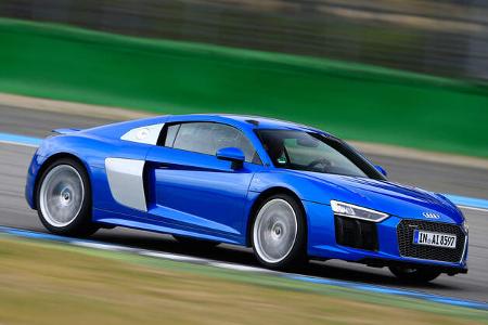 Audi R8 V10, Audi R8 5.2 FSI Quattro, Seitenansicht