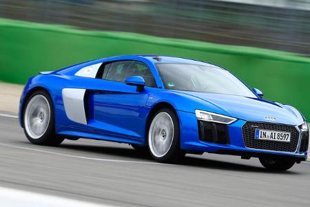 Audi R8 V10, Audi R8 5.2 FSI Quattro, Seitenansicht