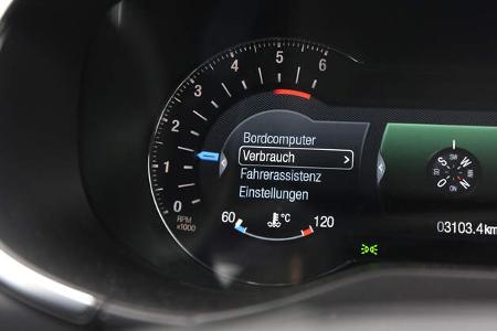 Ford S-Max 2.0 TDCI, Anzeigeinstrument