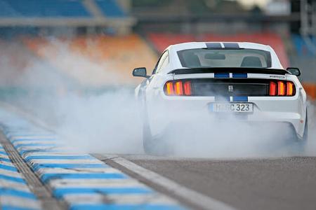 Shelby GT350 Mustang, Heckansicht