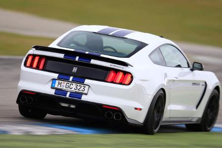 Shelby GT350 Mustang, Heckansicht