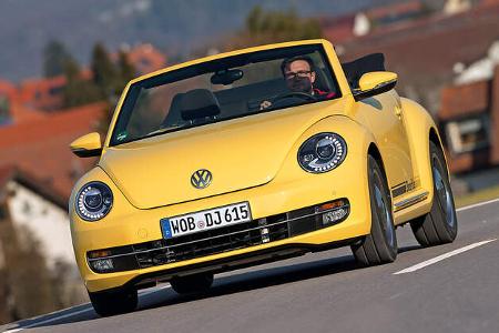 VW Beetle Cabrio 1.4 TSI, Frontansicht