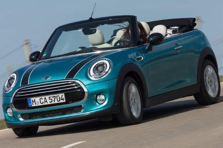 Mini Cooper Cabrio, Frontansicht