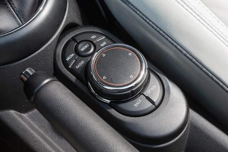 Mini Cooper Cabrio, Bedienelemente