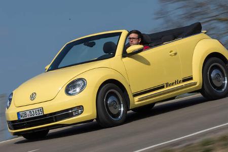 VW Beetle Cabrio 1.4 TSI, Seitenansicht