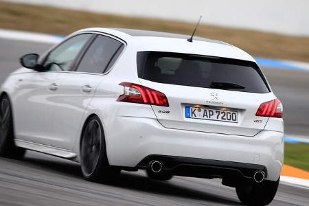 Peugeot 308 GTi, Heckansicht