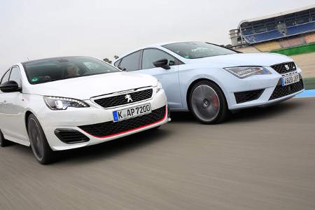 Peugeot 308 GTi, Seat Leon Cupra 290