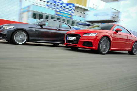 Audi TT 2.0 TFSI Quattro, Seitenansicht