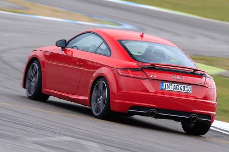 Audi TT 2.0 TFSI Quattro, Heckansicht