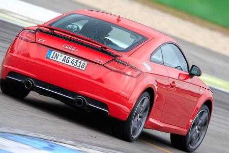 Audi TT 2.0 TFSI Quattro, Heckansicht
