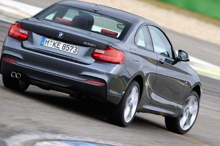 BMW 228i Coupé, Heckansicht