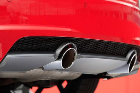 Audi TT 2.0 TFSI Quattro, Auspuff, Endrohr