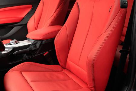 BMW 228i Coupé, Fahrersitz