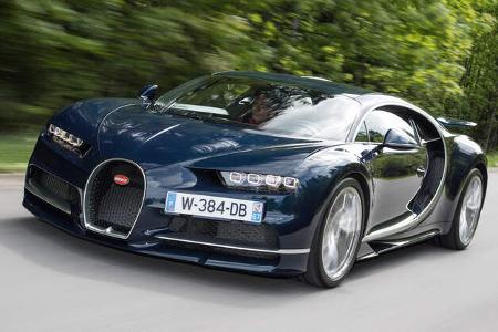 Bugatti Chiron, Frontansicht