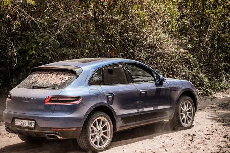 Porsche Macan Seite Hinten Rechts