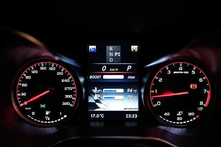 Mercedes-AMG C 63 S Coupé, Rundinstrumente