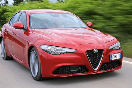 Alfa Romeo Giulia, Frontansicht