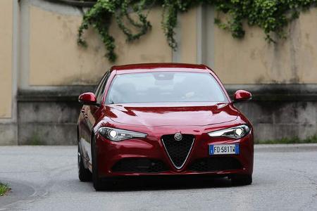 Alfa Romeo Giulia, Frontansicht
