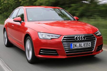 Audi A4, Frontansicht