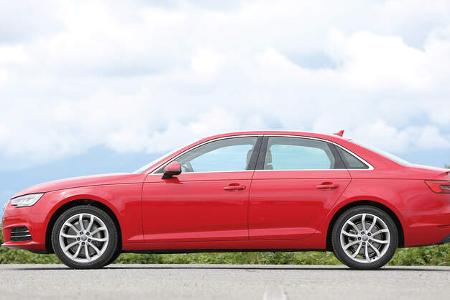 Audi A4, Seitenansicht