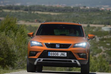 Seat Ateca, VW Tiguan, Fahrvergleich, AMS1316