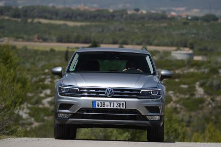 Seat Ateca, VW Tiguan, Fahrvergleich, AMS1316