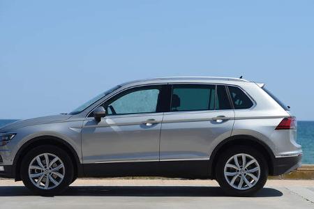 Seat Ateca, VW Tiguan, Fahrvergleich, AMS1316