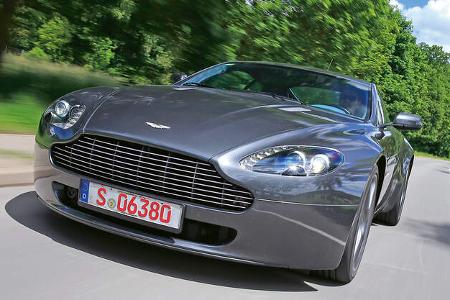 Aston Martin V8 Vantage, Frontansicht