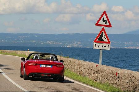 Fiat 124 Spider 1.4 Turbo, Heckansicht