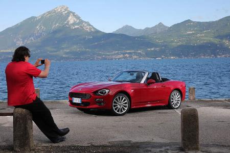 Fiat 124 Spider 1.4 Turbo, Seitenansicht