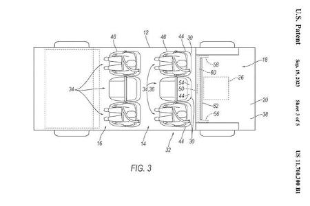 Ford Airbag Patent Ladungssicherung