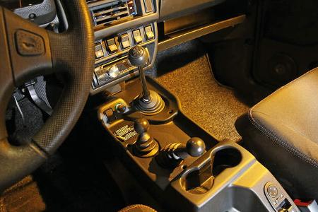 Lada 4x4 Urban, Schalthebel
