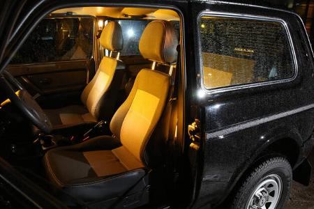 Lada 4x4 Urban, Fahrersitz