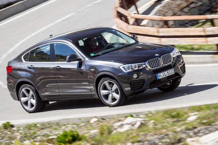 BMW X4, Frontansicht