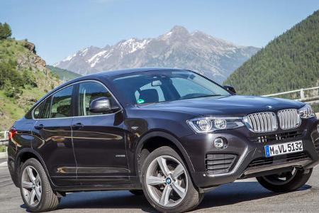 BMW X4, Frontansicht