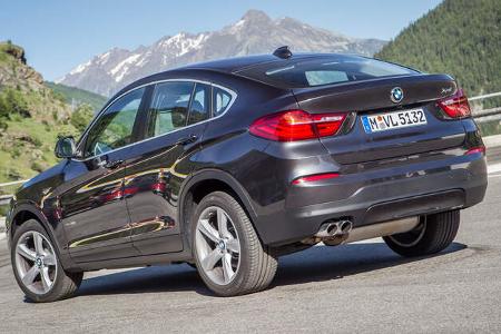 BMW X4, Heckansicht